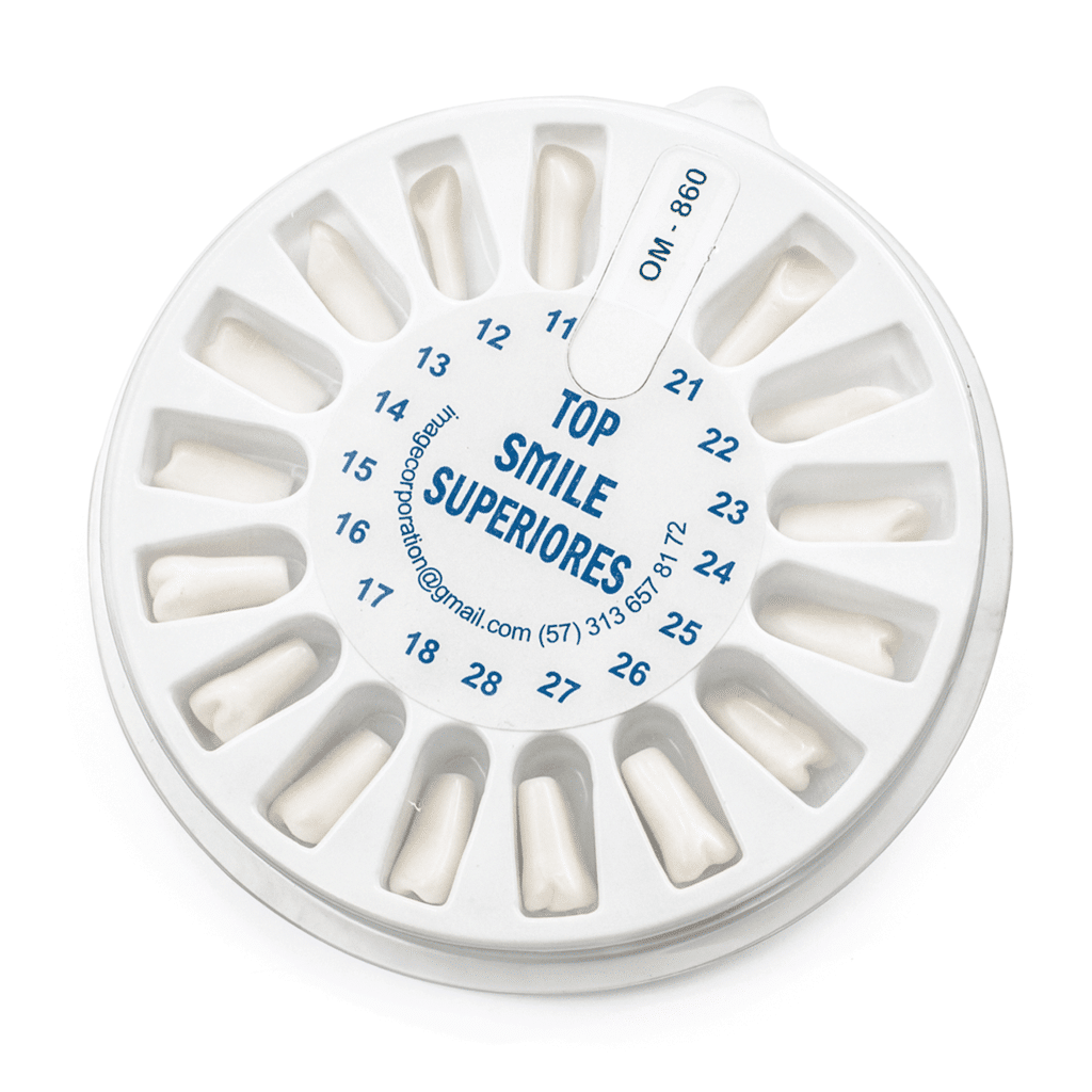 Dientes Tipodonto 860 -Marca: Genérica Articuladores | Odontology BG