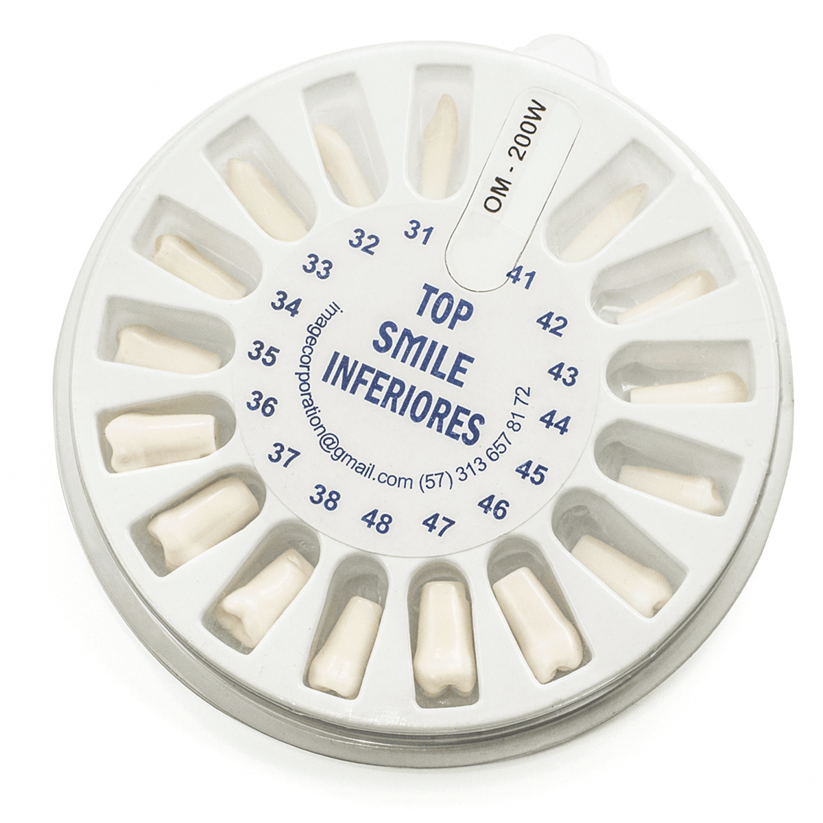 Dientes Tipodonto 200G -Marca: Genérica Articuladores | Odontology BG