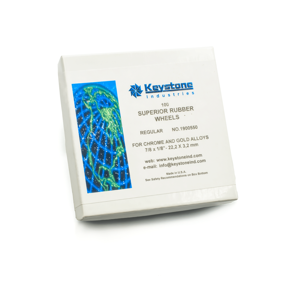 Disco Hule Gris Regular -Marca: KEYSTONE Abrasivos | Odontology BG