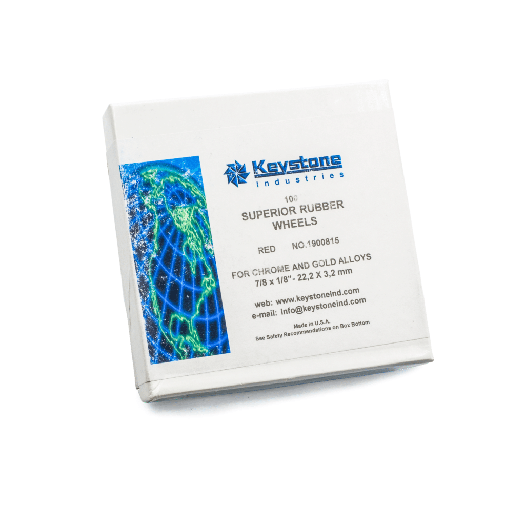 Discos Hule Rojos -Marca: KEYSTONE Abrasivos | Odontology BG