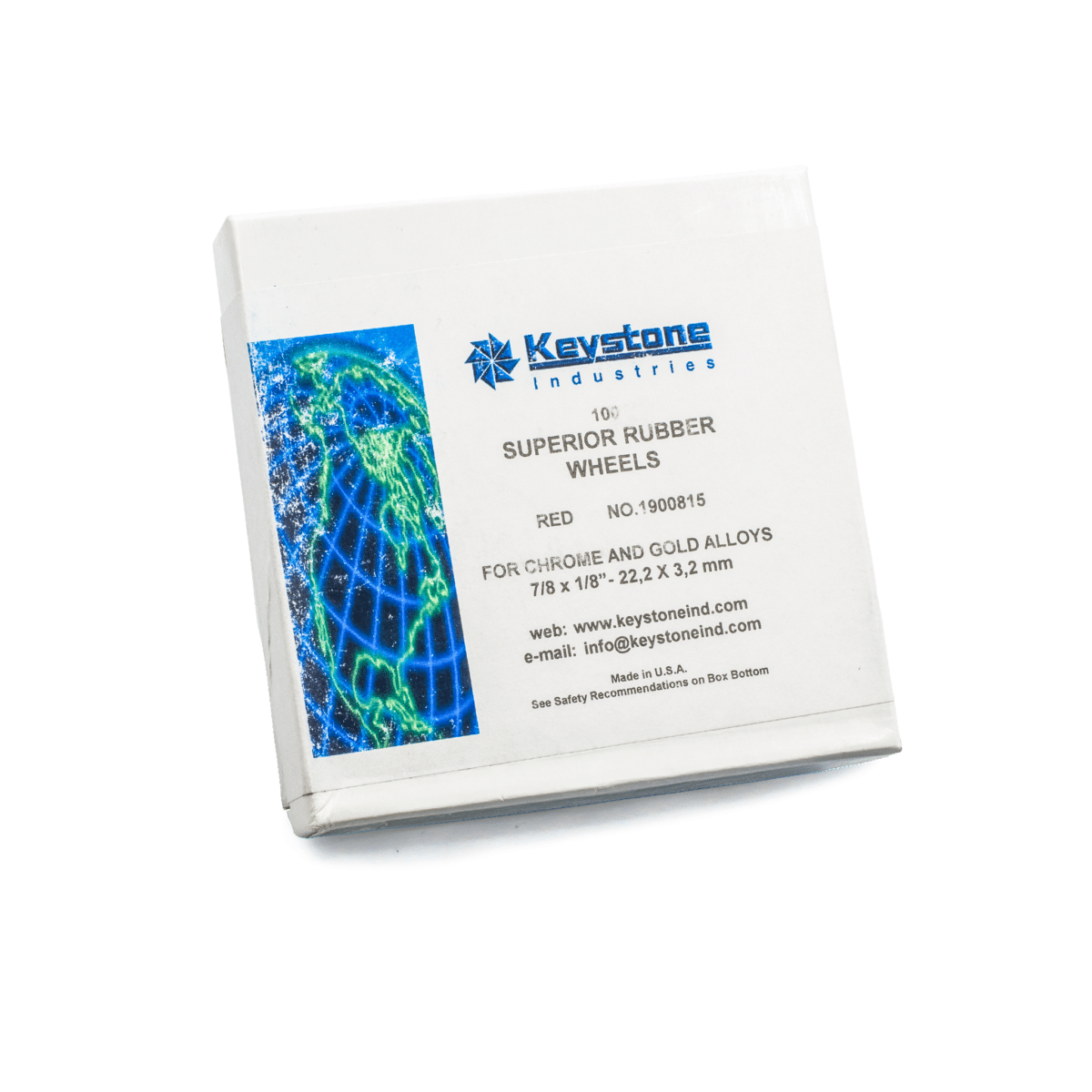 Discos Hule Rojos -Marca: KEYSTONE Abrasivos | Odontology BG