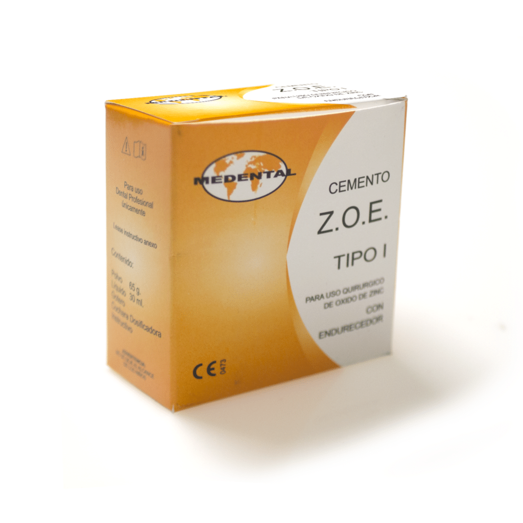 Zoe Con Endurecedor Deposito Dental Odontology BG