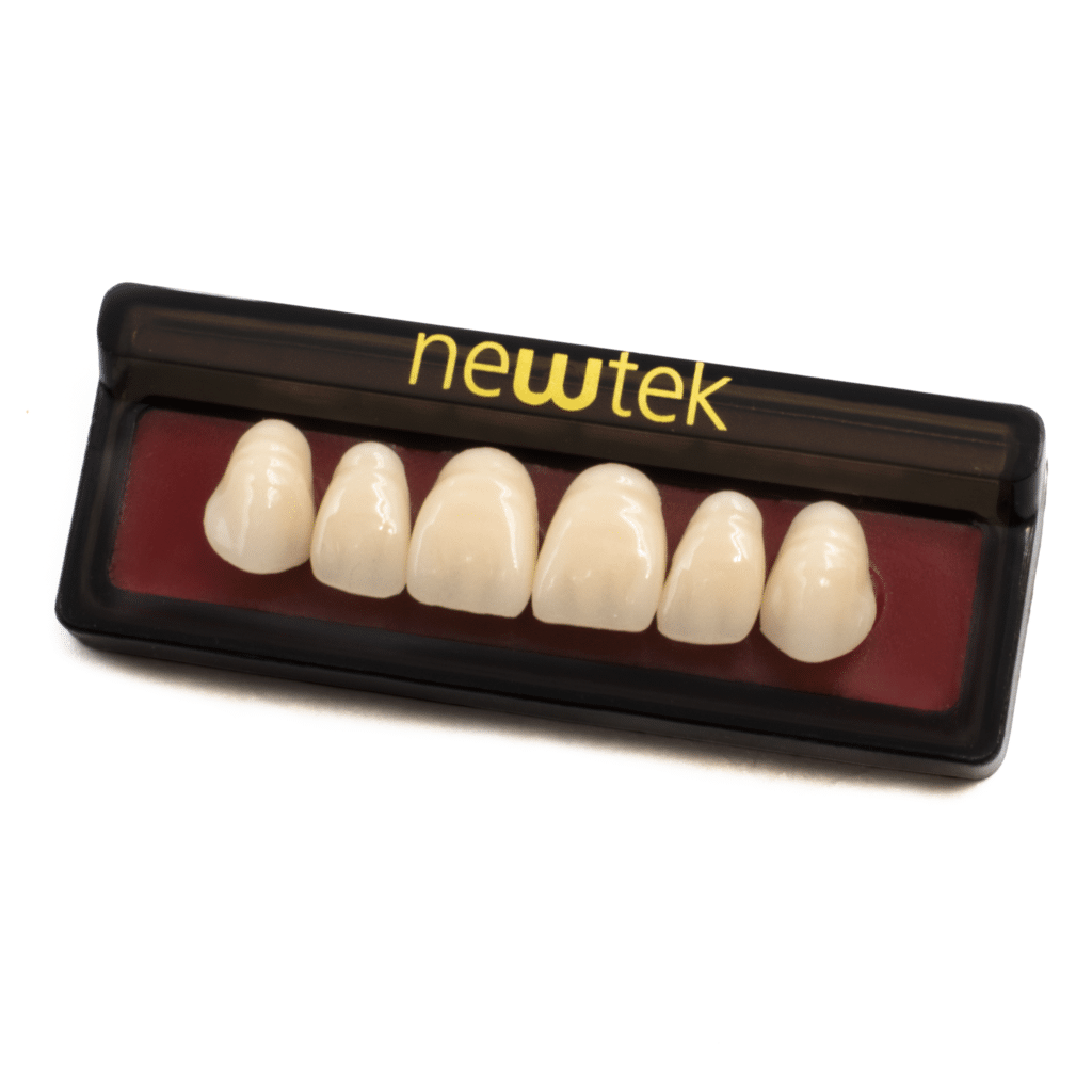 Dientes de Resina Anteriores - Superiores -Marca: new tek Consumibles de Laboratorio | Odontology BG