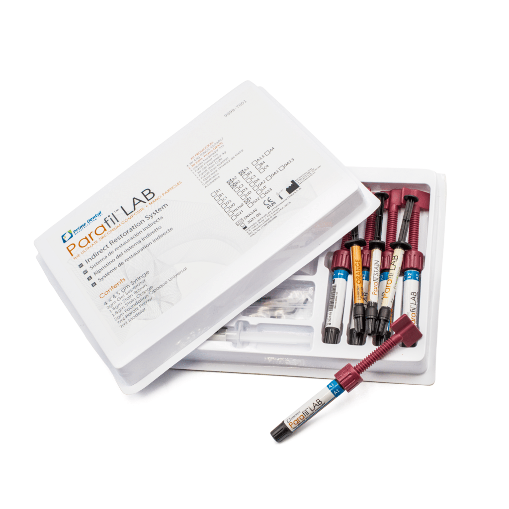 Kit Parafil Lab -Marca: PRIME DENT Resinas | Odontology BG