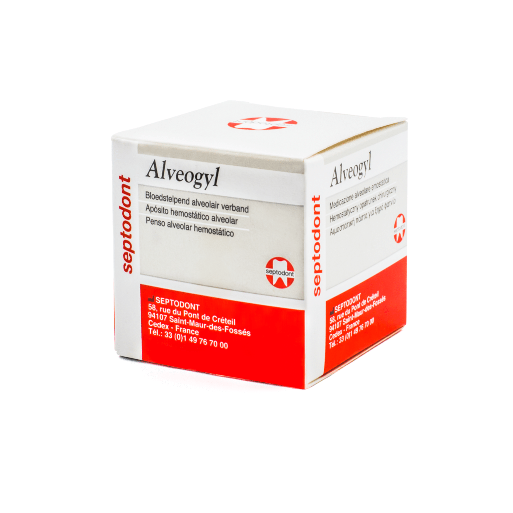 Alveogyl -Marca: Septodont Regeneración Ósea | Odontology BG