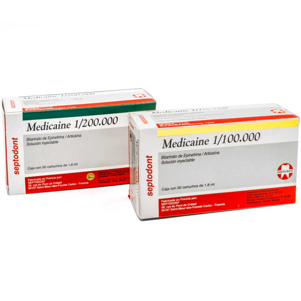 Anestesia Medicaine -Marca: Septodont Anestesia | Odontology BG