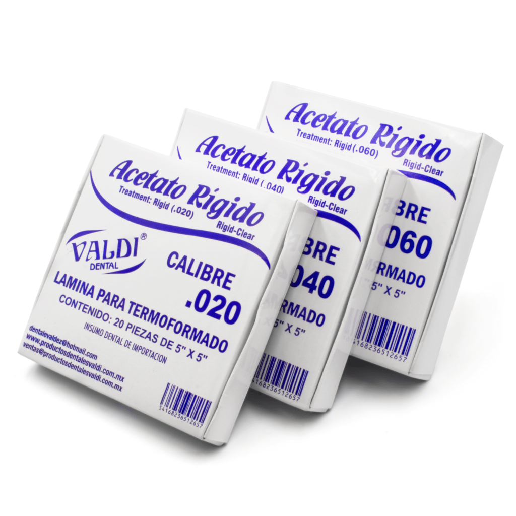 Acetato Rígido Acetatos Deposito Dental Odontology BG