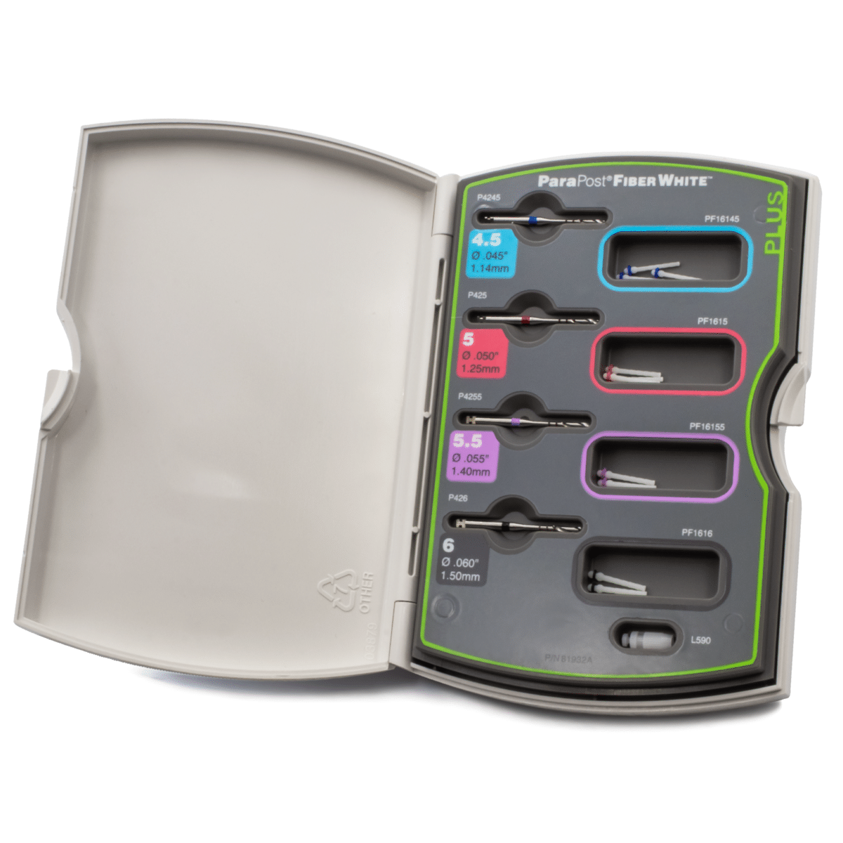 Postes Fiber White Kit -Marca: Whaledent Postes | Odontology BG