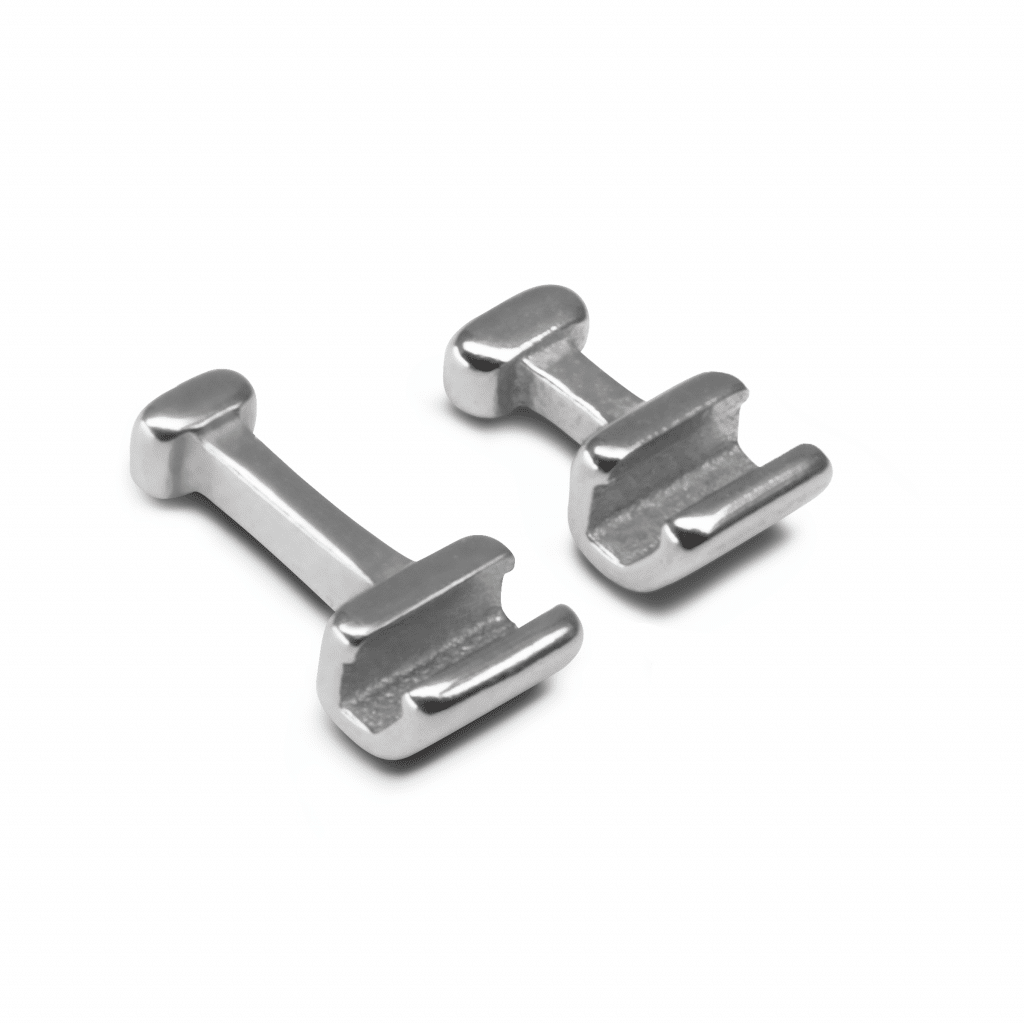 Pines Crimplable T Accesorios de Ortodoncia Deposito Dental Odontology BG