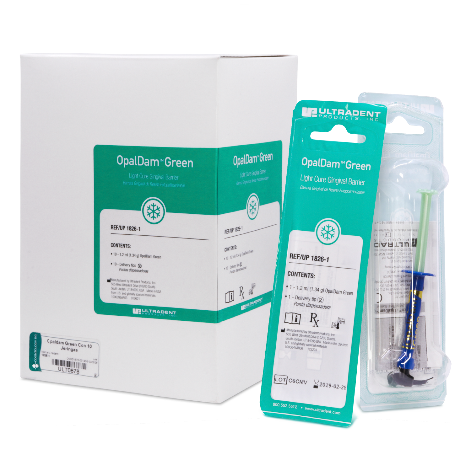 OpalDam Green Aniversario Deposito Dental Odontology BG OpalDam Green - Image 1