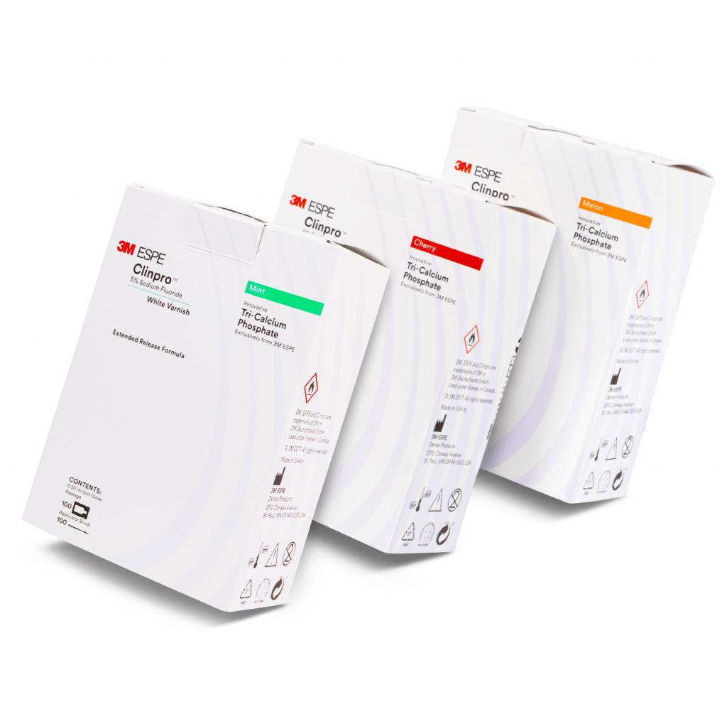 3M™ Clinpro™ White Varnish Preventiva Deposito Dental Odontology BG