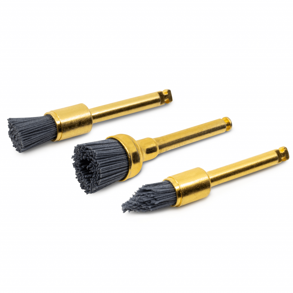 Cepillos De Silicio C/10pzas Abrasivos Deposito Dental Odontology BG