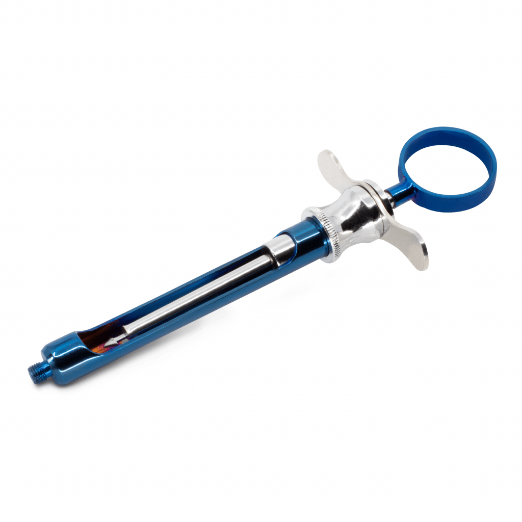 Jeringa Carpule Azul Cirugía Deposito Dental Odontology BG