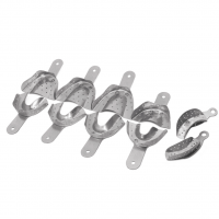 Cucharillas De Aluminio FOX Instrumental de Impresión Deposito Dental Odontology BG