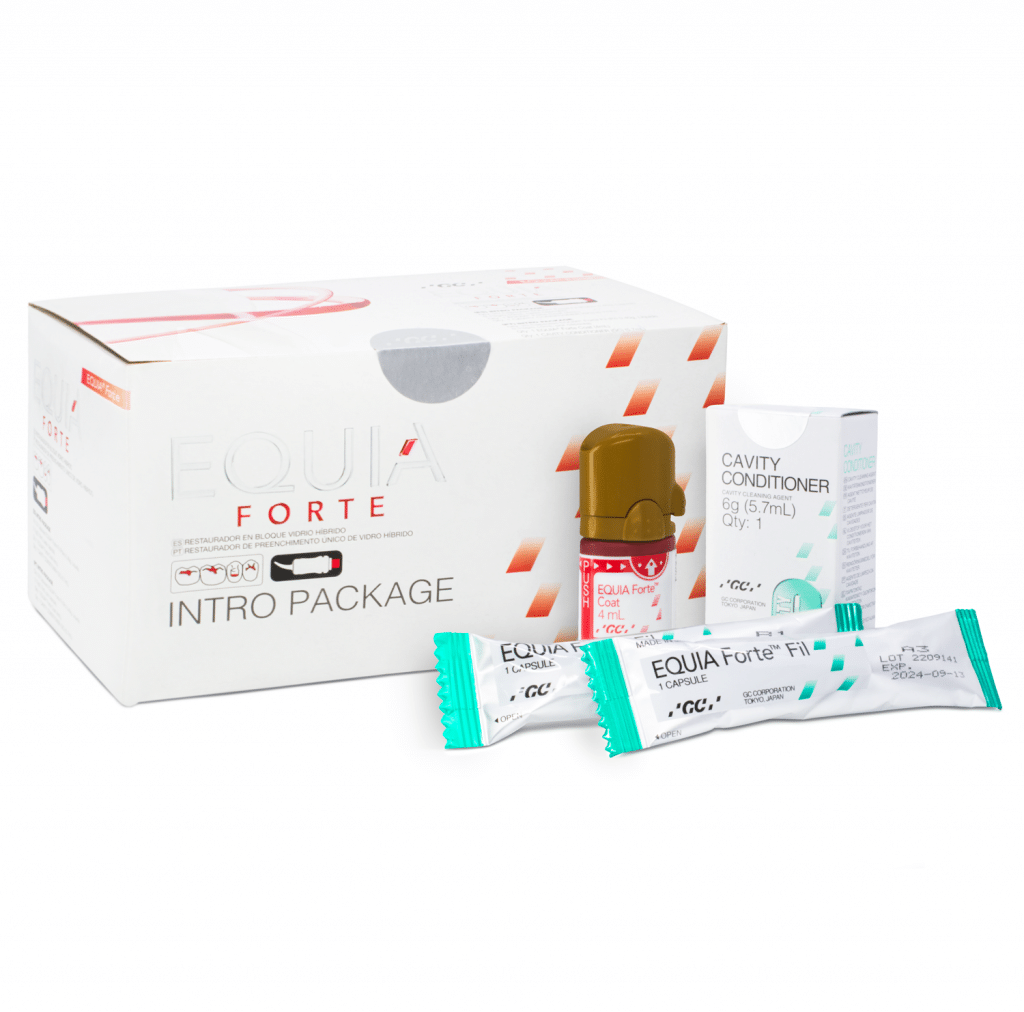 EQUIA FORTE Intro Kit Ionómeros Deposito Dental Odontology BG