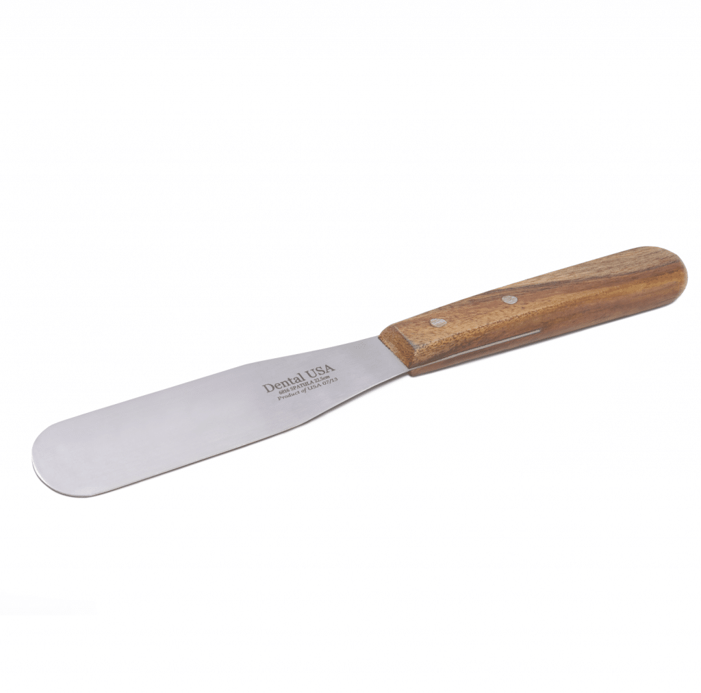 Espatula De Yeso 22.5cm Mango De Madera Ancha (6816) Instrumental de Impresión Deposito Dental Odontology BG