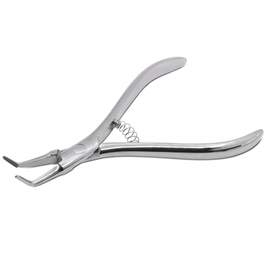 Pinza Nerve Curva Delgada 12.5cm (5623) Instrumental de Ortodoncia Deposito Dental Odontology BG