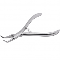 Pinza Nerve Curva Delgada 12.5cm (5623) Aniversario Deposito Dental Odontology BG