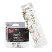 Kit Adhesivo Ambar Universal APS Y Resina Vittra APS Unique Resinas Deposito Dental Odontology BG