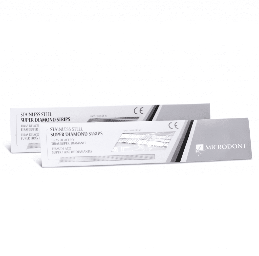 Tiras Acero Super Diamante Abrasivos Deposito Dental Odontology BG