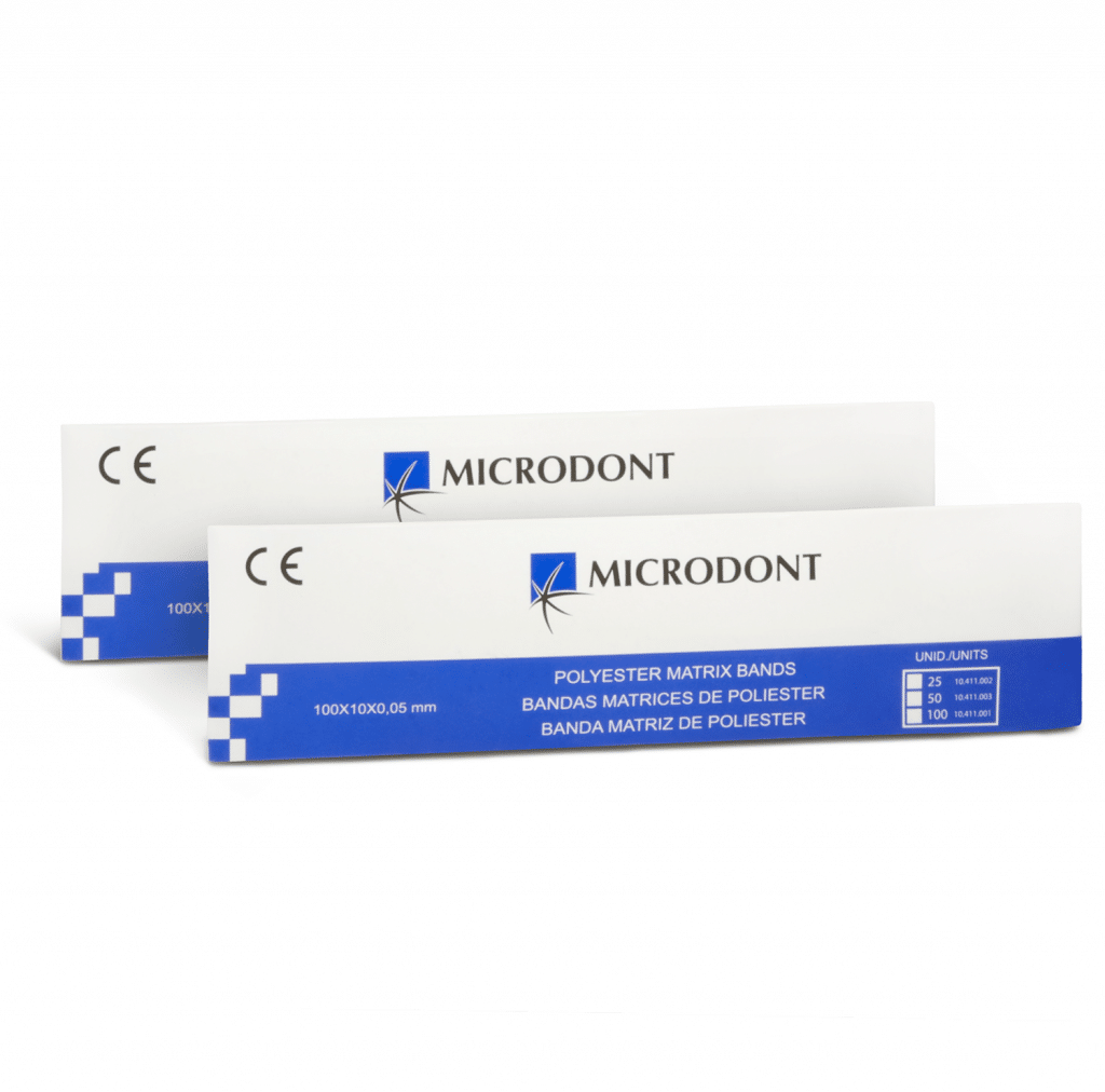 Banda Matriz Poliéster Resinas Deposito Dental Odontology BG