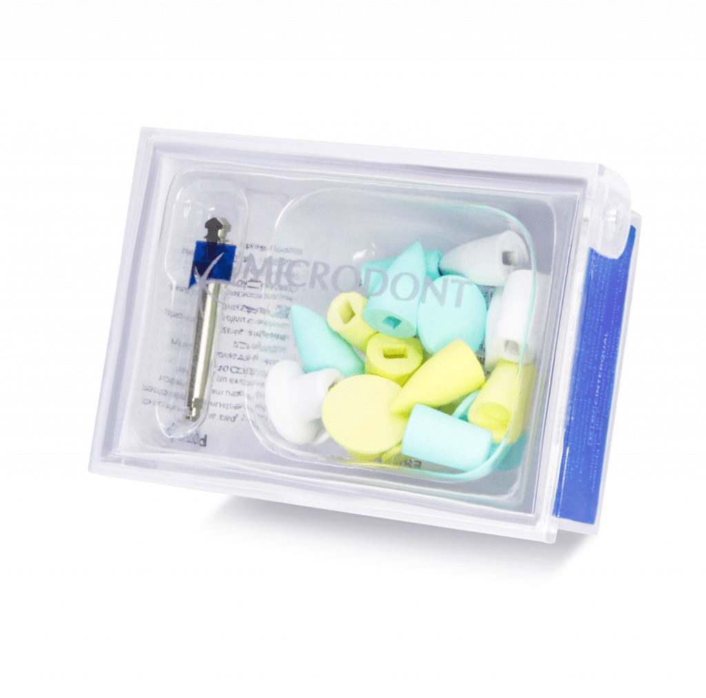 Poligloss Kit De 3 Pasos Abrasivos Deposito Dental Odontology BG