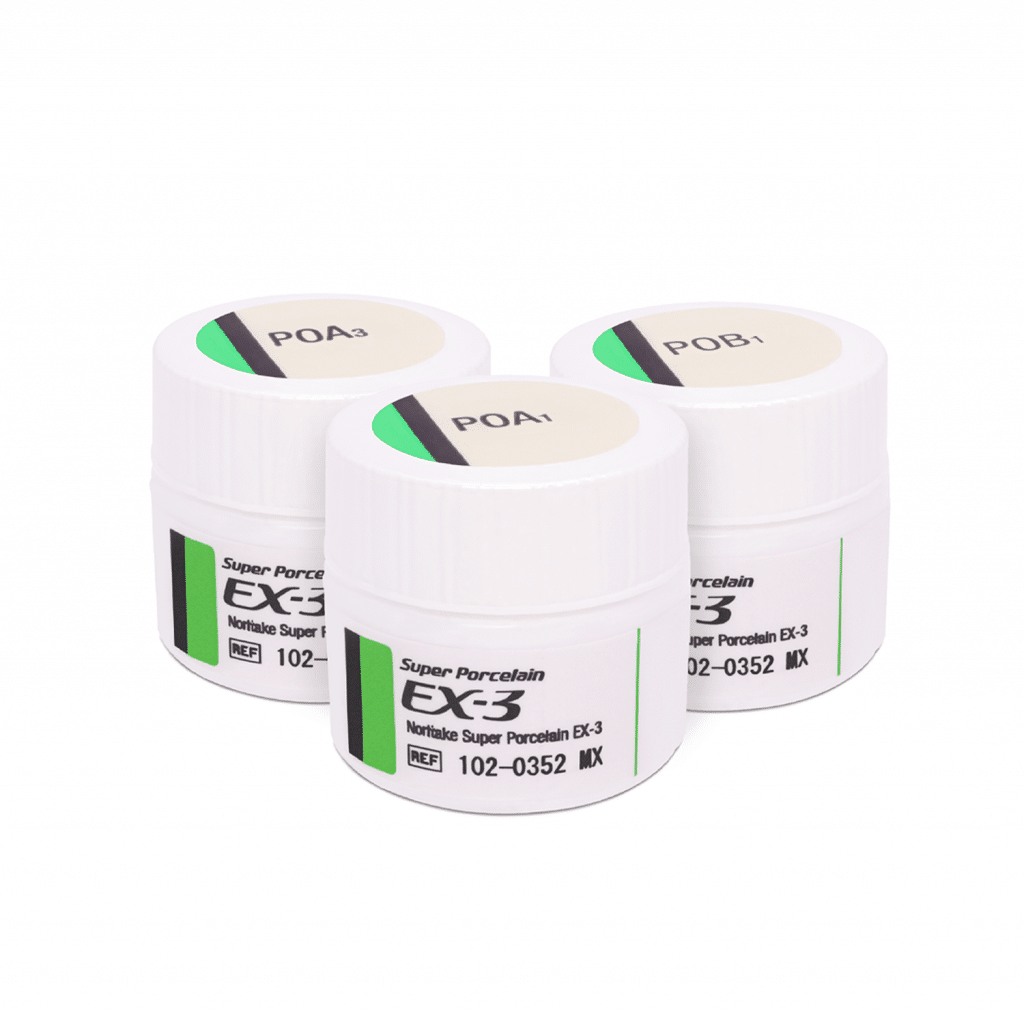 Noritake Super Porcelain EX3 6grs Porcelanas Deposito Dental Odontology BG