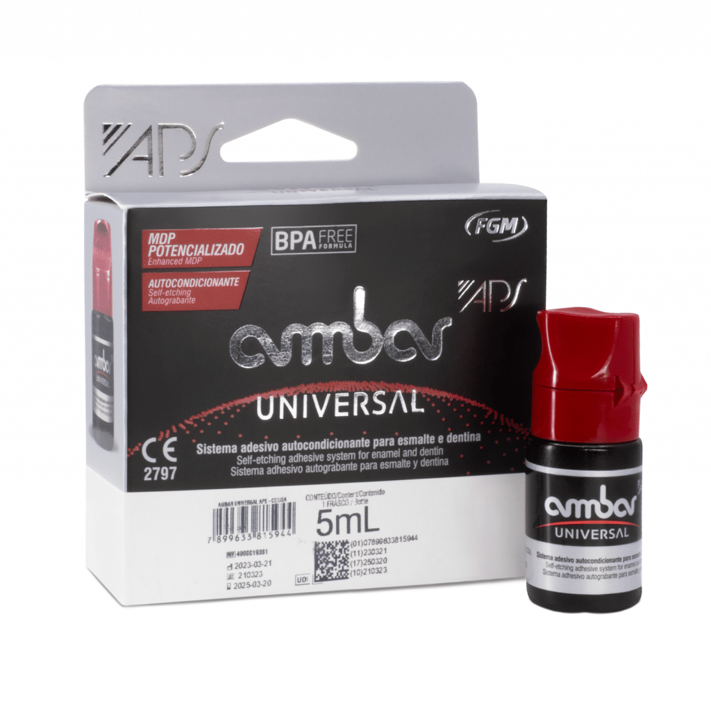 Adhesivo Ambar APS Universal Adhesivos Deposito Dental Odontology BG