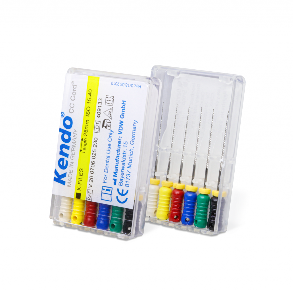 Kendo K-File, 25 mm 15-40 Limas Deposito Dental Odontology BG