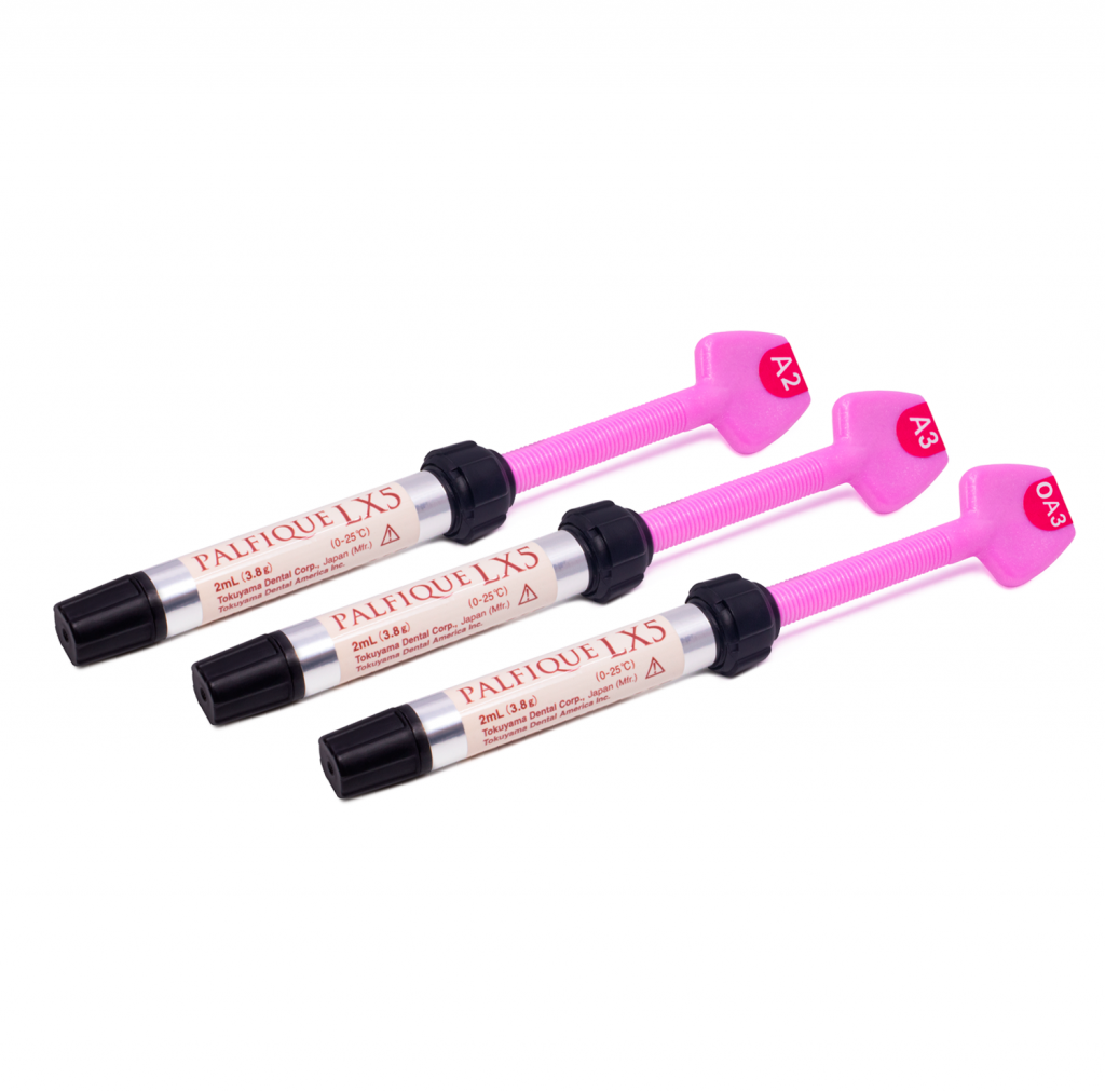 Palfique LX5 3 Syringe Kit Resinas Deposito Dental Odontology BG