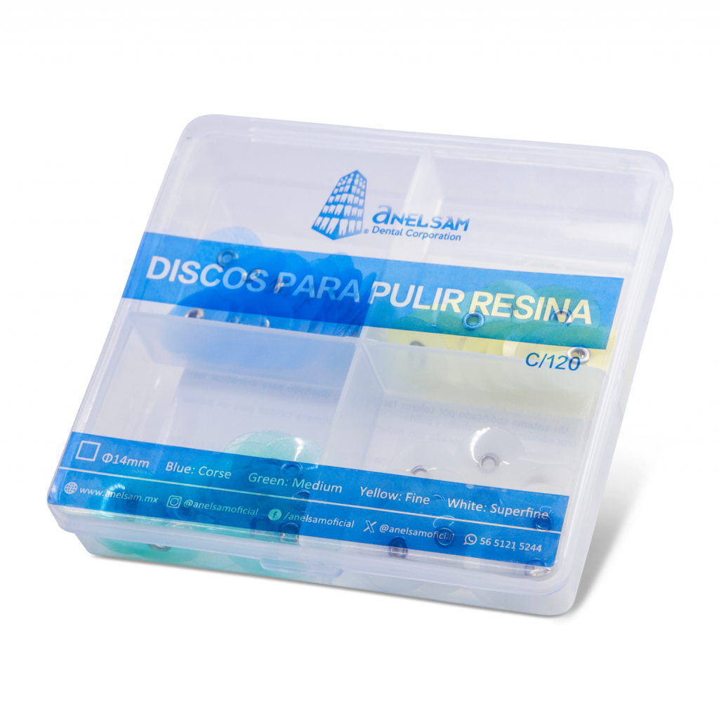 Kit de pulido 120 Piezas Abrasivos Deposito Dental Odontology BG