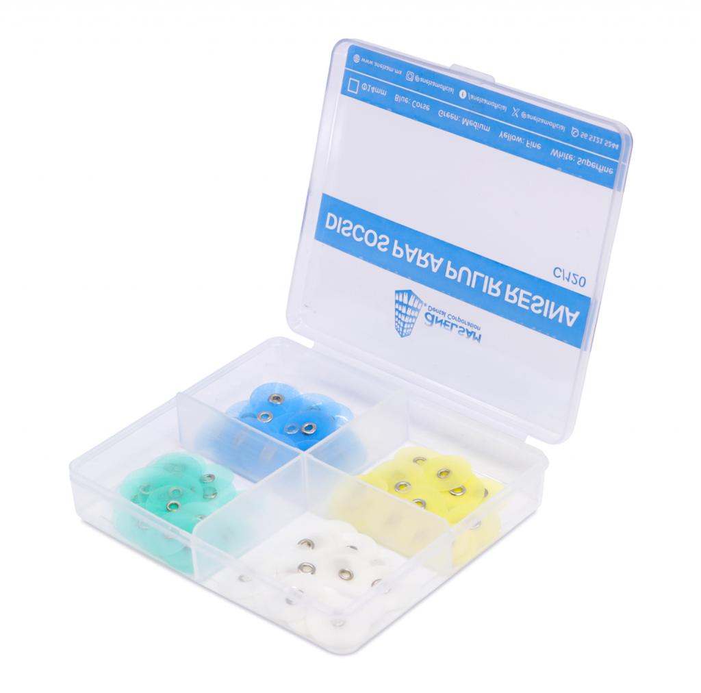 Kit de pulido 120 Piezas Abrasivos Deposito Dental Odontology BG