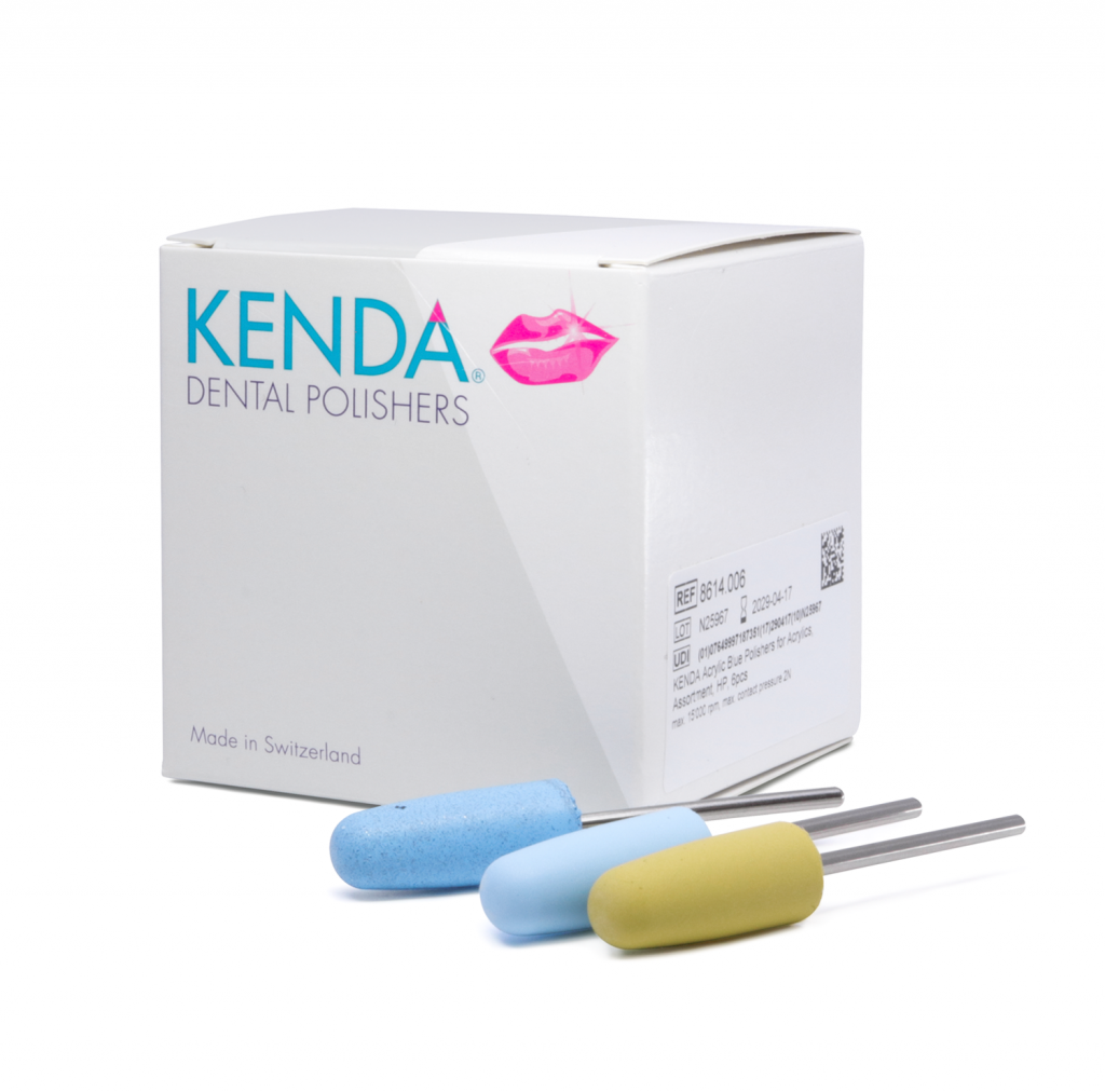 Blue Pulidores Para Acrilicos, Surtido 6 Piezas PM Abrasivos Deposito Dental Odontology BG