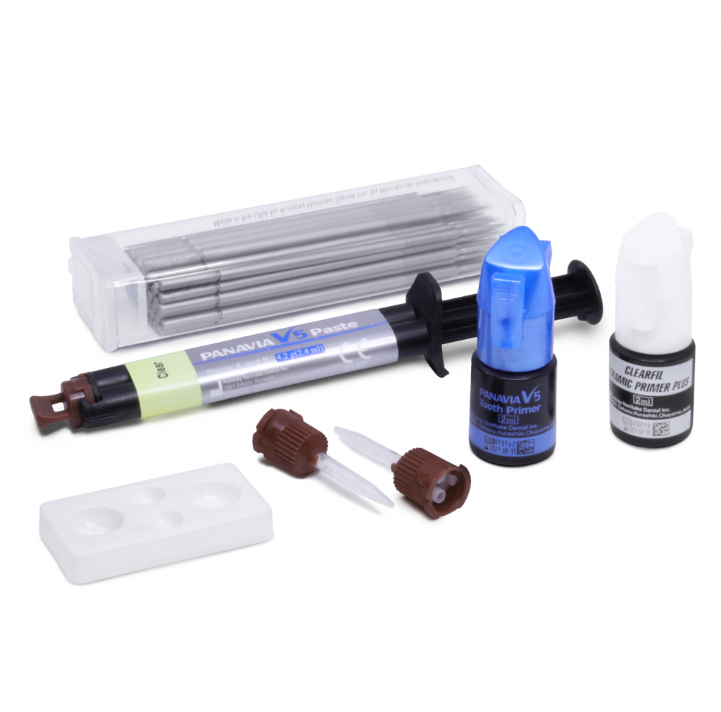 PANAVIA V5 Introductory Kit Clear Kuraray Cemento Deposito Dental Odontology BG
