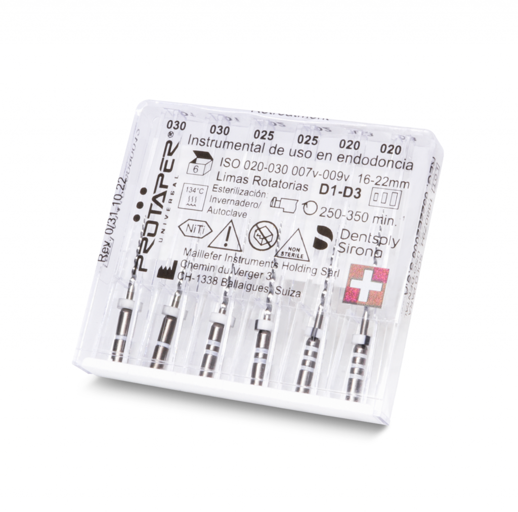 Protaper Universal Retratamiento Set Limas Deposito Dental Odontology BG