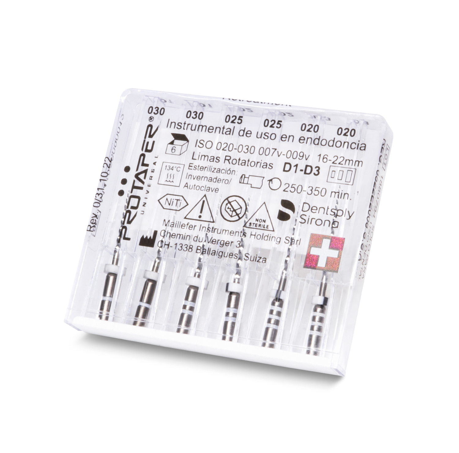 Protaper Universal Retratamiento Set Limas Deposito Dental Odontology BG Protaper Universal Retratamiento Set - Image 1