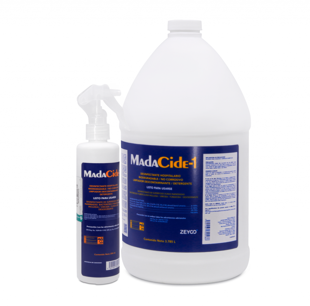 Desinfectante de Superficies MadaCide Control de Infecciones Deposito Dental Odontology BG