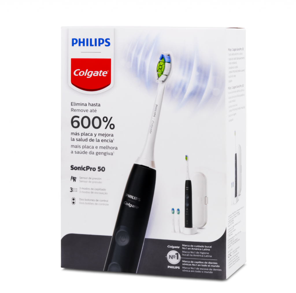 Cepillo Electrico Series SonicPro 50 Black Higiene Deposito Dental Odontology BG