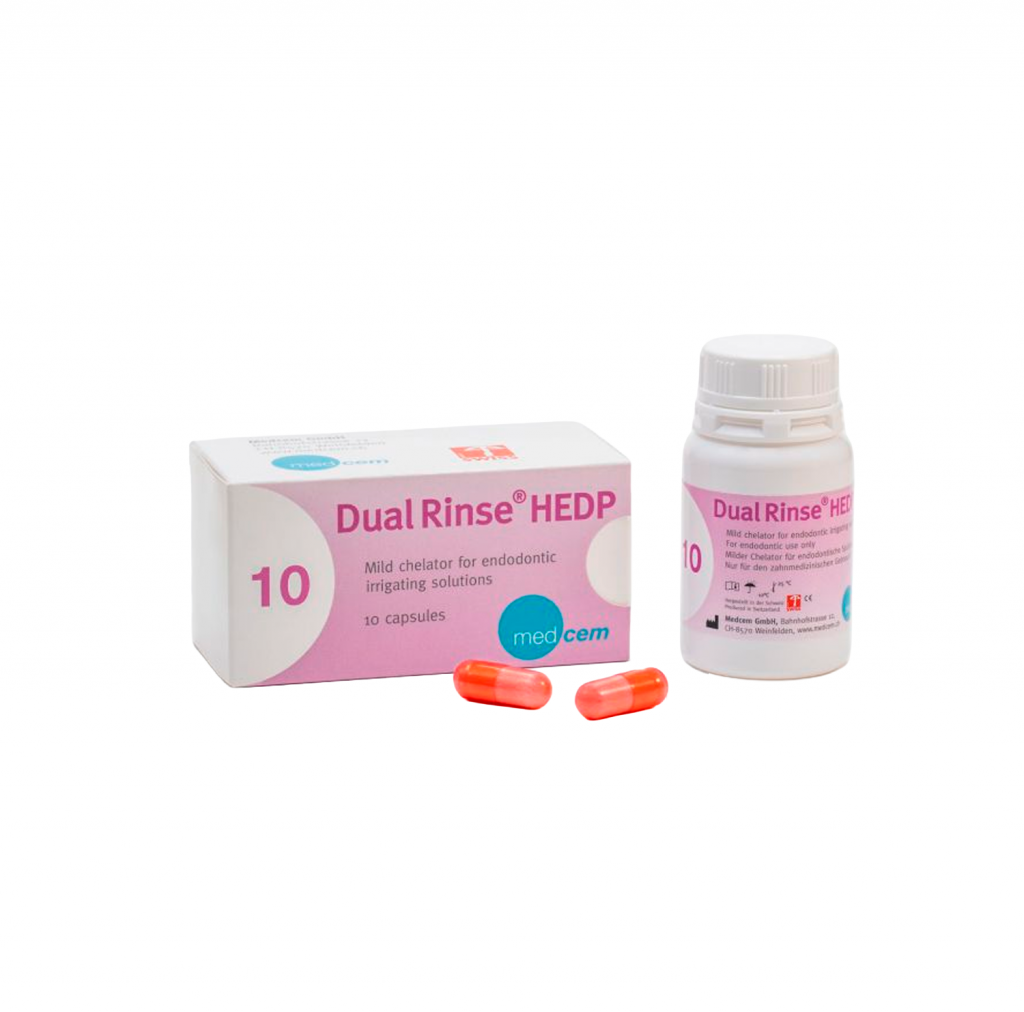Dual Rinse HEDP Lubricantes y Quelantes Deposito Dental Odontology BG