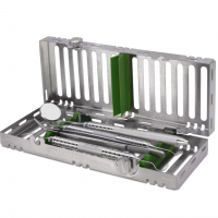 Estuche Juego Basico 1X4 Mango 6 Aniversario Deposito Dental Odontology BG