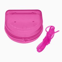 Caja Retenedor Translúcida Con Aroma GRANDE Aniversario Deposito Dental Odontology BG