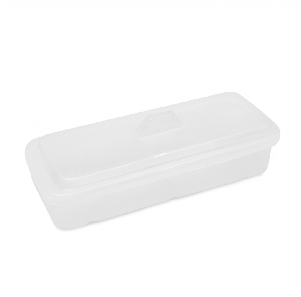 Caja Para Instrumental TRANSPARENTE (No autoclave) Venta Flash Deposito Dental Odontology BG