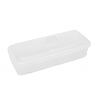 Caja Para Instrumental TRANSPARENTE (No autoclave) Deposito Dental Odontology BG