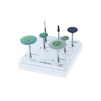 Kit ZIR-GLOSS (1434) Abrasivos Deposito Dental Odontology BG