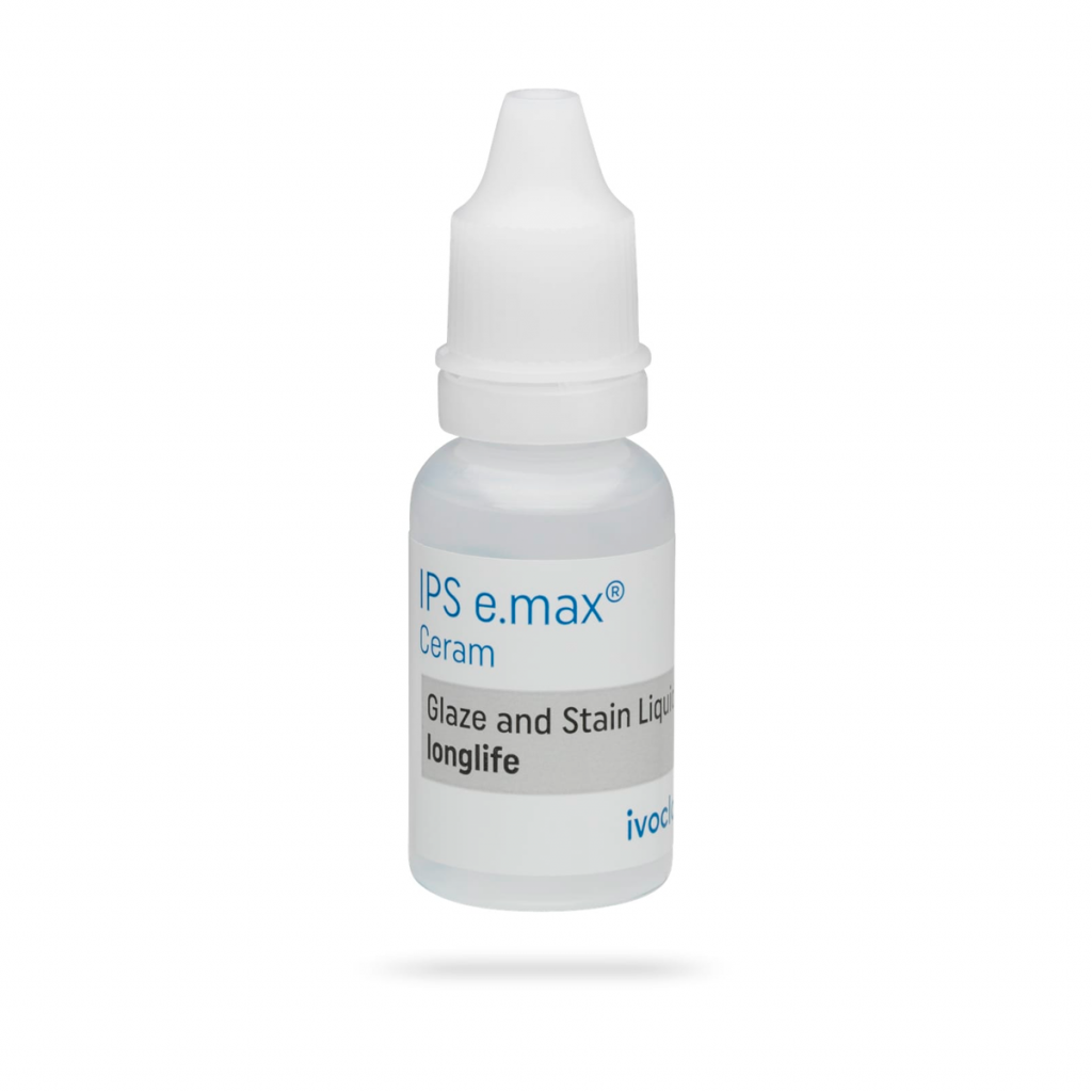 IPS e.max Ceram Glaze-Stain Liquido 15ml Long Porcelanas Deposito Dental Odontology BG
