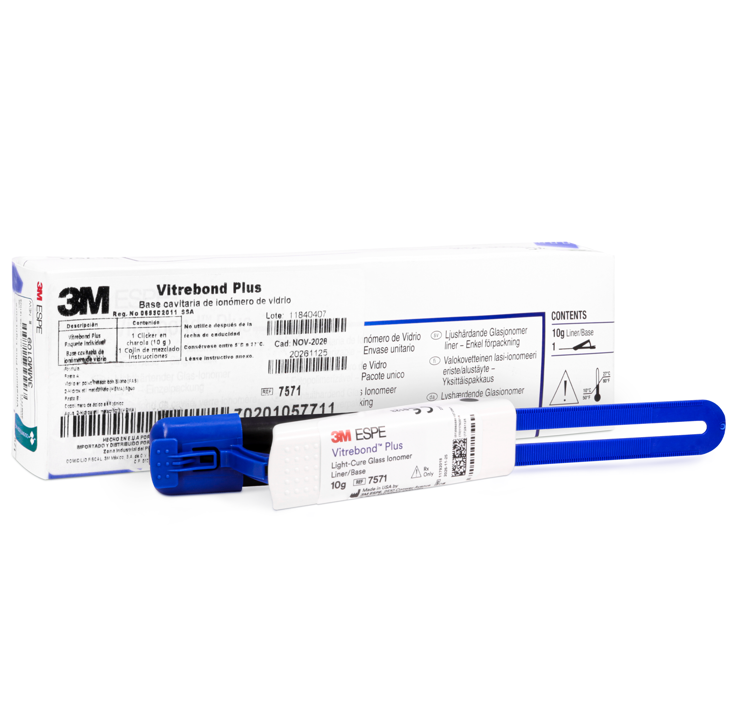 Vitrebond Plus Light Cure Barreras Dentino-Pulpares Deposito Dental Odontology BG Vitrebond Plus Light Cure - Image 1