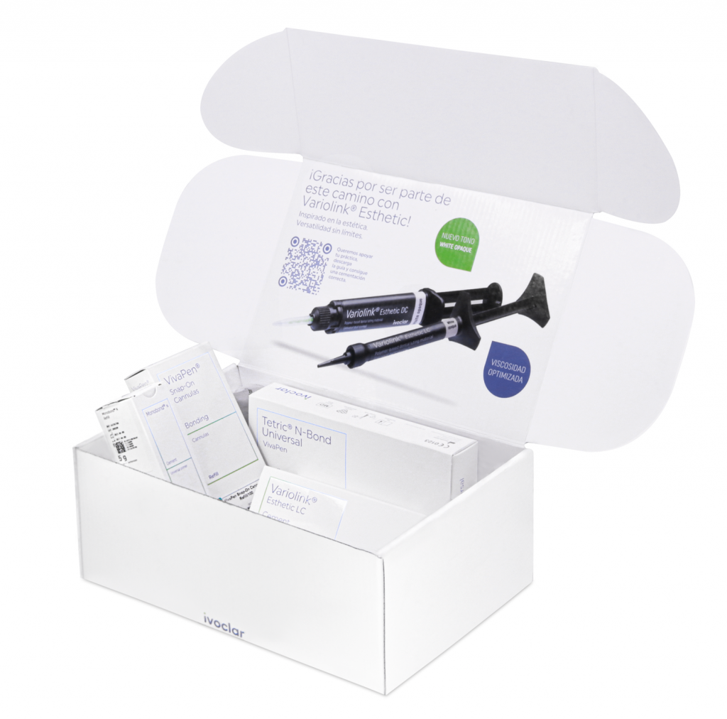 Special Kits Variolink LC White Opaque Cemento Deposito Dental Odontology BG