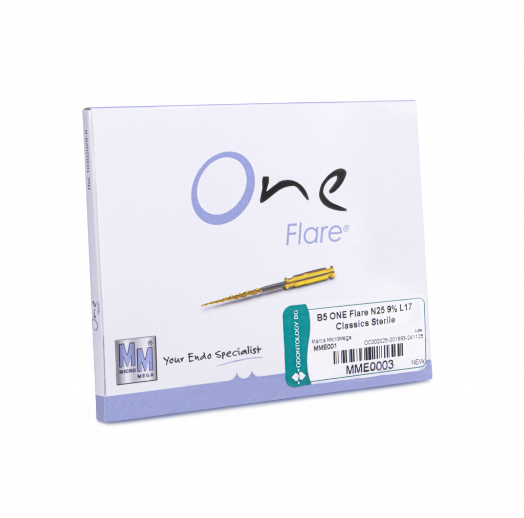 ONE Flare N25 9% L17 Classics Sterile Limas Deposito Dental Odontology BG