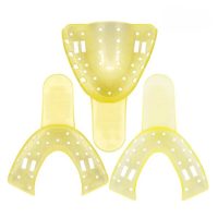 Cucharillas Juego Con 9 Plástico Instrumental de Impresión Deposito Dental Odontology BG