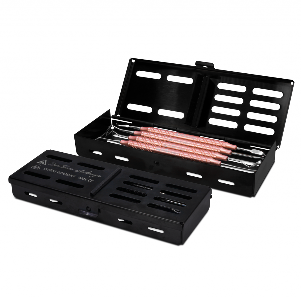 Juego De Espatulas 4 Piezas Instrumentos de Restauradora Deposito Dental Odontology BG